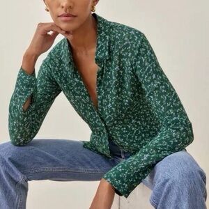 Reformation Floral Top